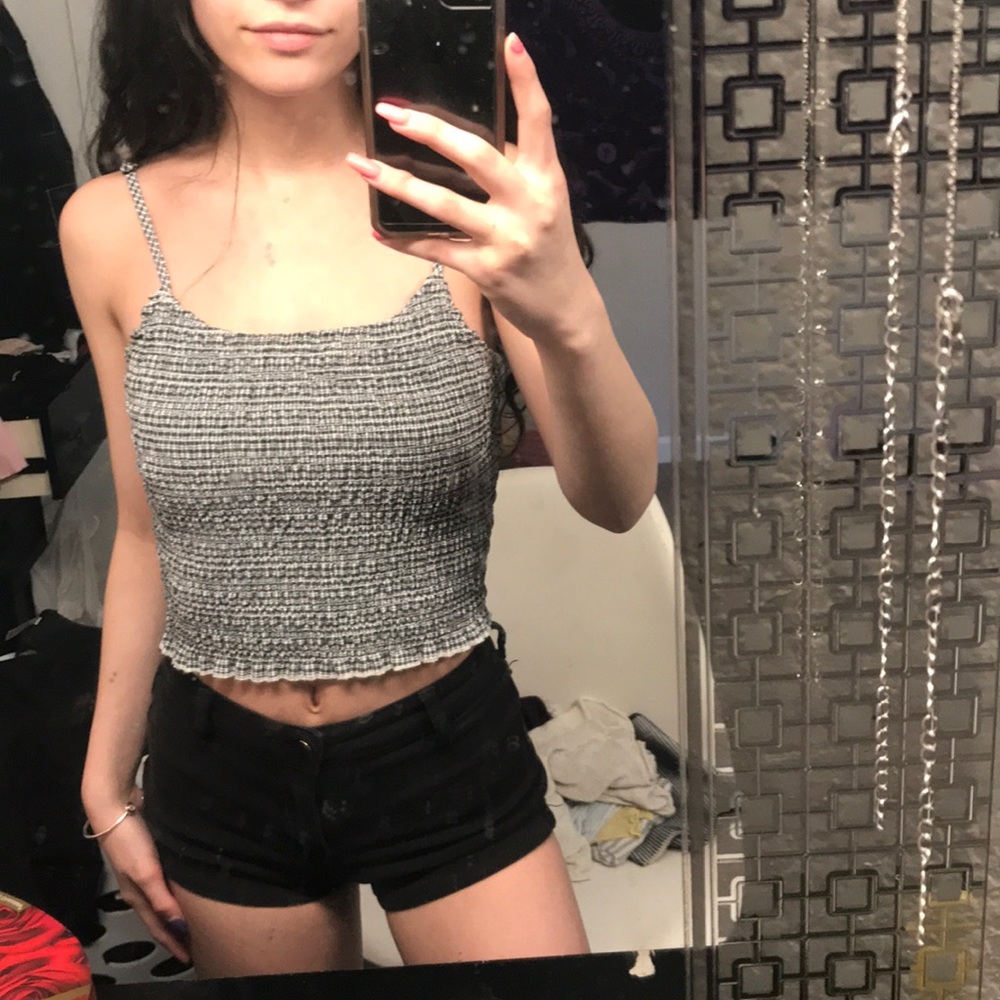 Black and White Tank